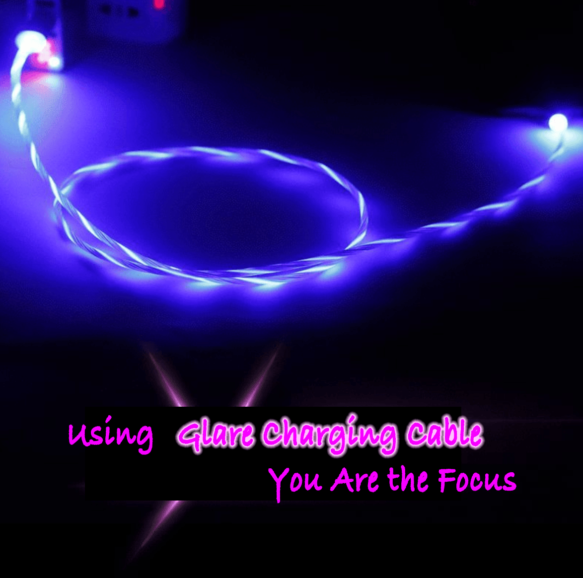 Magnetic Glare Charging Cable