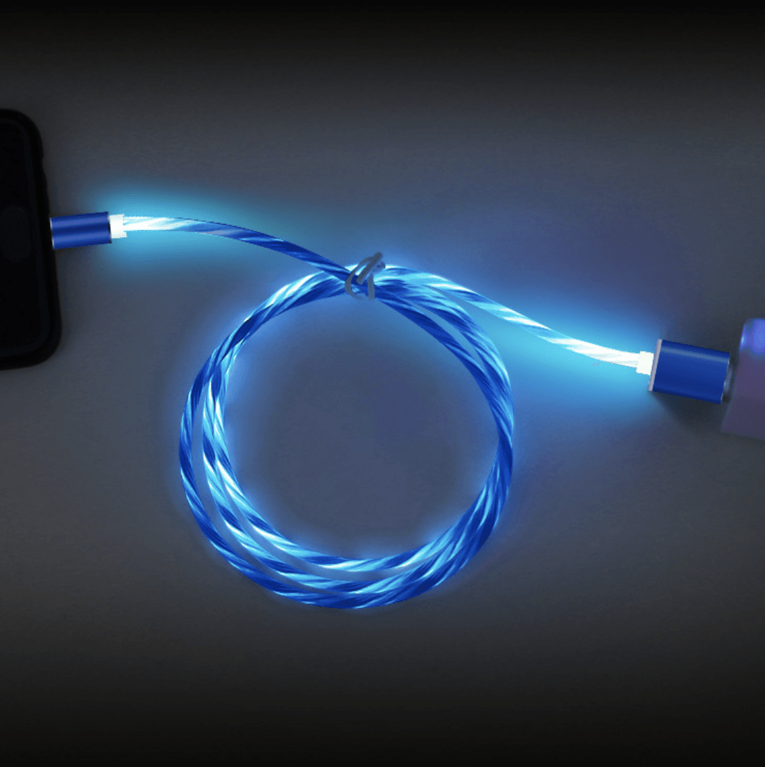 Magnetic Glare Charging Cable