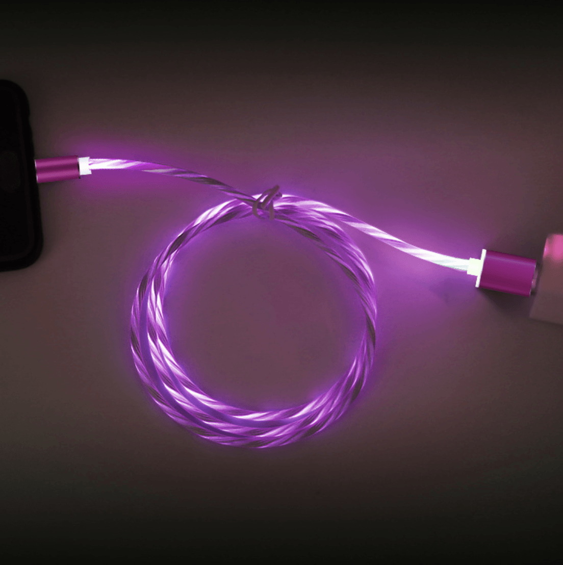 Magnetic Glare Charging Cable