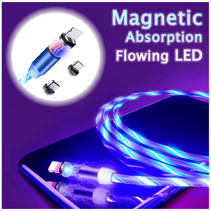 Magnetic Glare Charging Cable